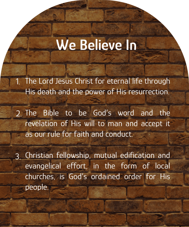 We Believe In Background